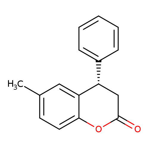 O=C1Oc2ccc(cc2[C@@H](C1)c1ccccc1)C