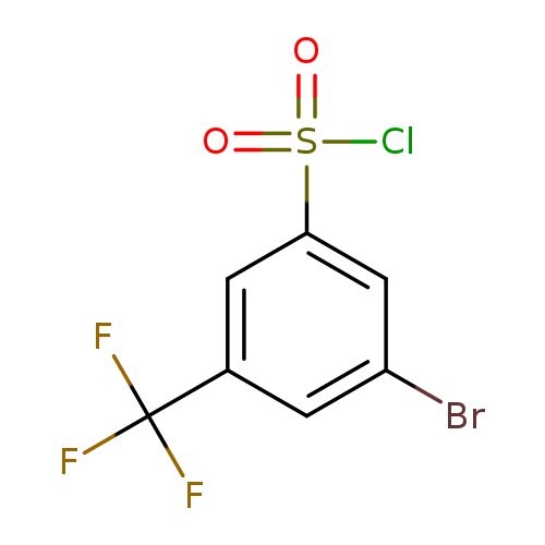 Brc1cc(cc(c1)S(=O)(=O)Cl)C(F)(F)F