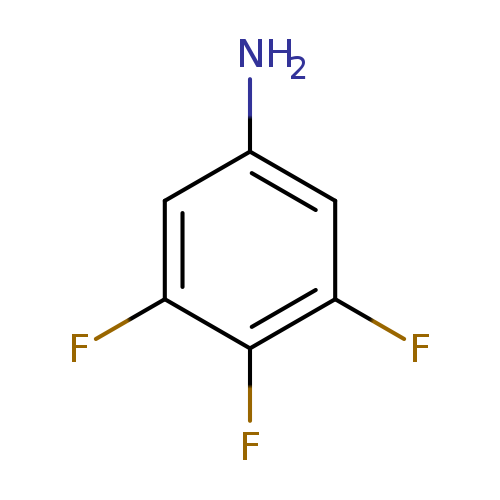 Nc1cc(F)c(c(c1)F)F