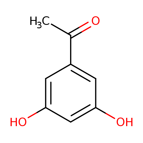 CC(=O)c1cc(O)cc(c1)O