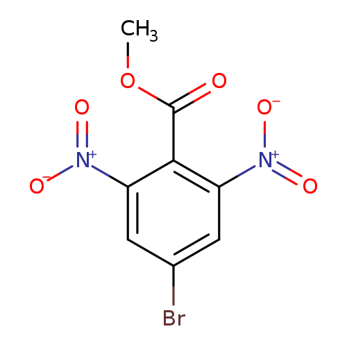 COC(=O)c1c(cc(cc1[N+](=O)[O-])Br)[N+](=O)[O-]