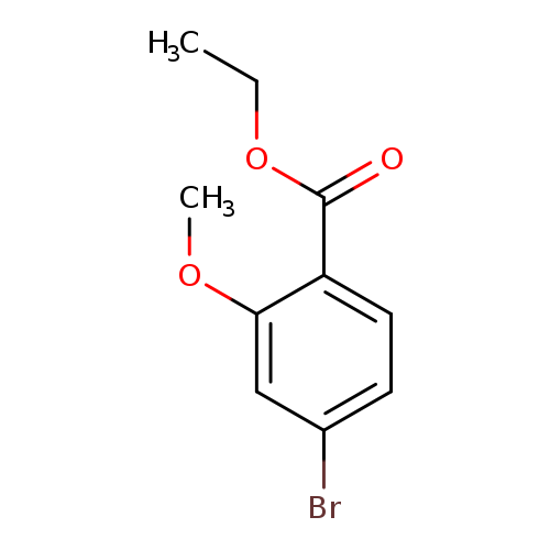 CCOC(=O)c1ccc(cc1OC)Br