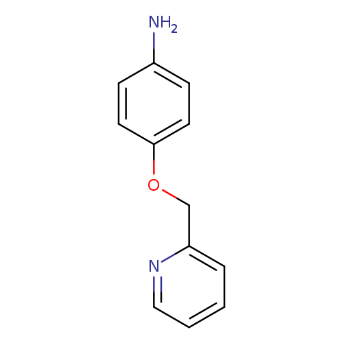 Nc1ccc(cc1)OCc1ccccn1