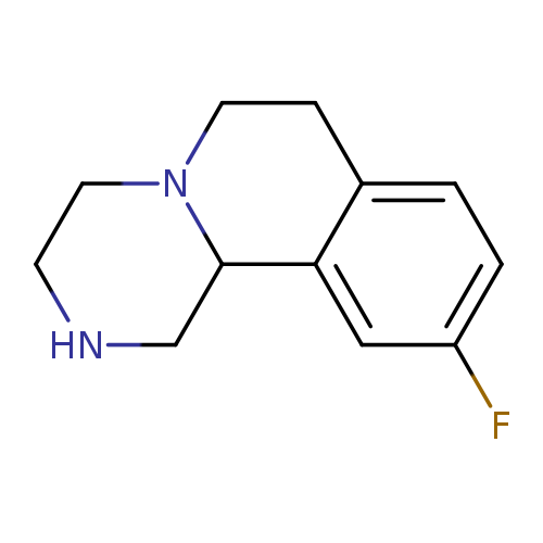 Fc1ccc2c(c1)C1CNCCN1CC2