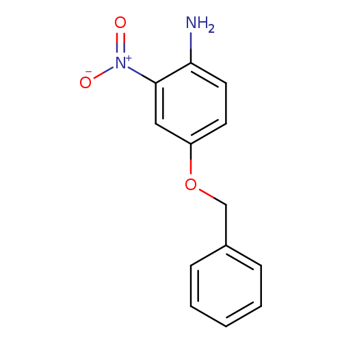 [O-][N+](=O)c1cc(OCc2ccccc2)ccc1N