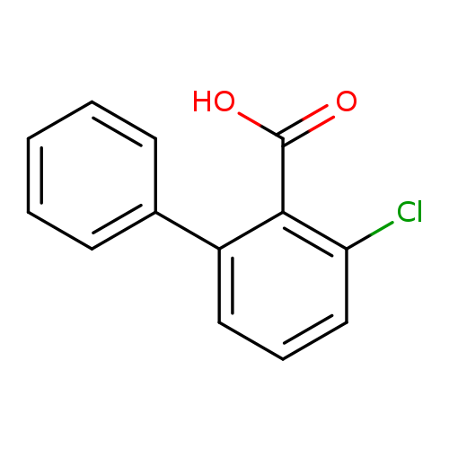 OC(=O)c1c(Cl)cccc1c1ccccc1