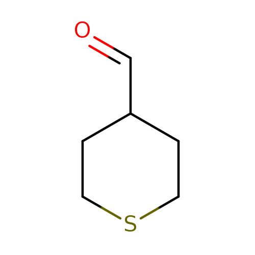 O=CC1CCSCC1