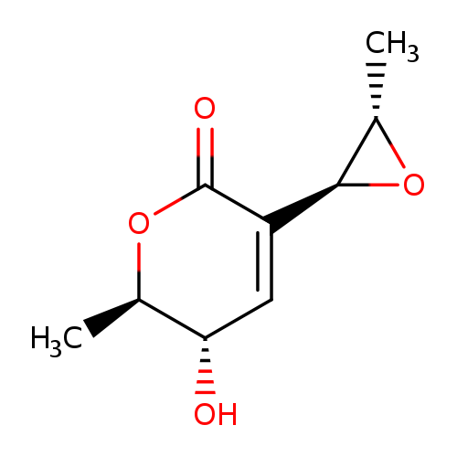 O[C@H]1C=C(C(=O)O[C@@H]1C)[C@@H]1O[C@H]1C