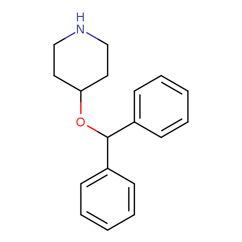 N1CCC(CC1)OC(c1ccccc1)c1ccccc1