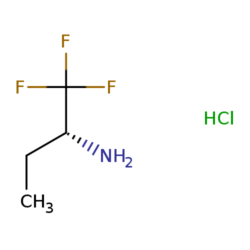 CC[C@H](C(F)(F)F)N.Cl