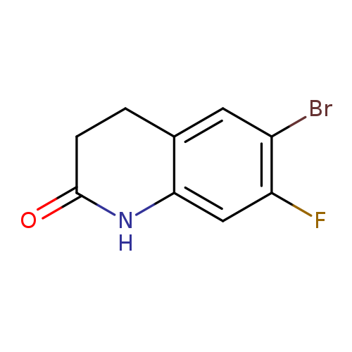 O=C1CCc2c(N1)cc(c(c2)Br)F