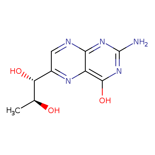 C[C@@H]([C@@H](c1cnc2c(n1)c(O)nc(n2)N)O)O