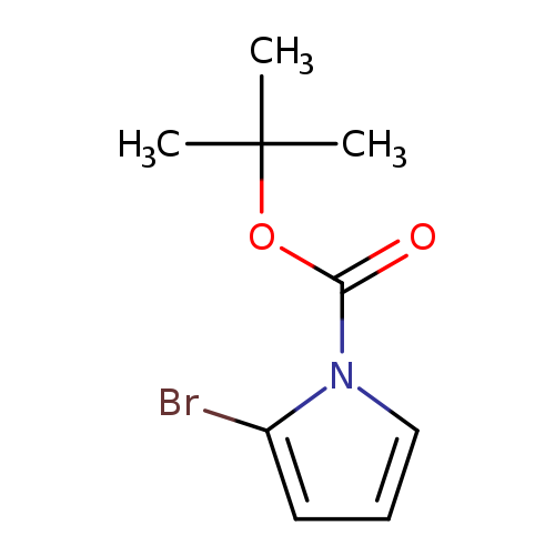 O=C(n1cccc1Br)OC(C)(C)C