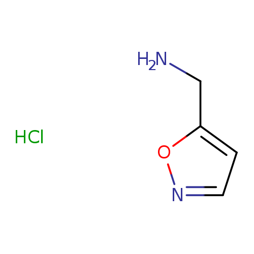 NCc1ccno1.Cl