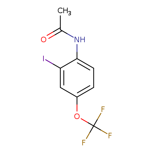 CC(=O)Nc1ccc(cc1I)OC(F)(F)F