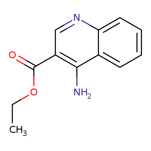 CCOC(=O)c1cnc2c(c1N)cccc2