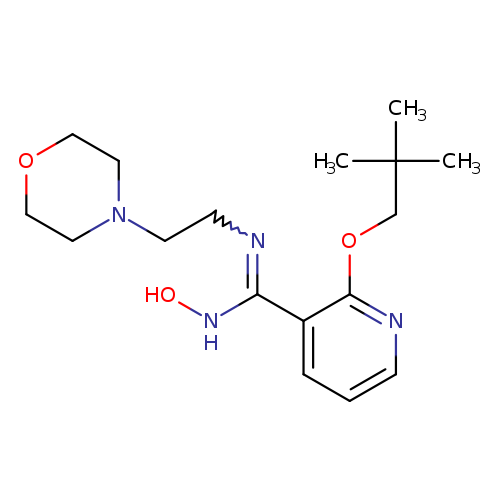ONC(=NCCN1CCOCC1)c1cccnc1OCC(C)(C)C
