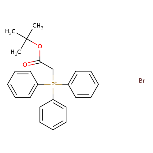 O=C(C[P+](c1ccccc1)(c1ccccc1)c1ccccc1)OC(C)(C)C.[Br-]