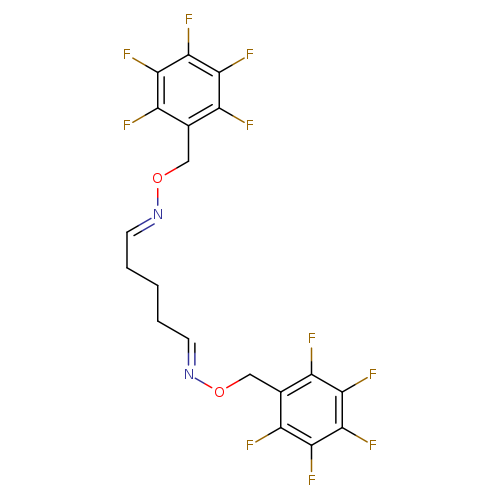 Fc1c(CO/N=C/CCC/C=N/OCc2c(F)c(F)c(c(c2F)F)F)c(F)c(c(c1F)F)F