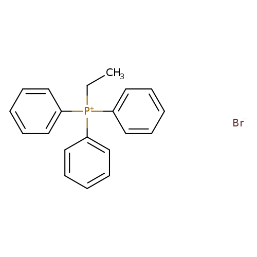 CC[P+](c1ccccc1)(c1ccccc1)c1ccccc1.[Br-]