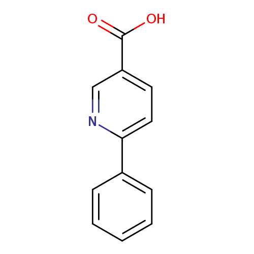 OC(=O)c1ccc(nc1)c1ccccc1