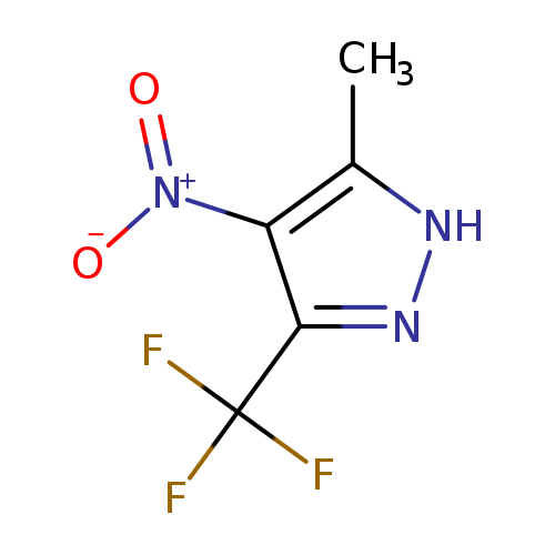 [O-][N+](=O)c1c(C)[nH]nc1C(F)(F)F