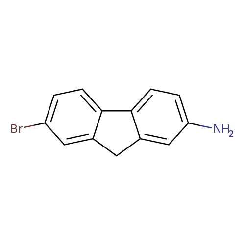 Nc1ccc2c(c1)Cc1c2ccc(c1)Br