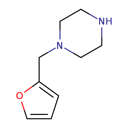 N1CCN(CC1)Cc1ccco1