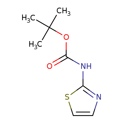 O=C(OC(C)(C)C)Nc1nccs1