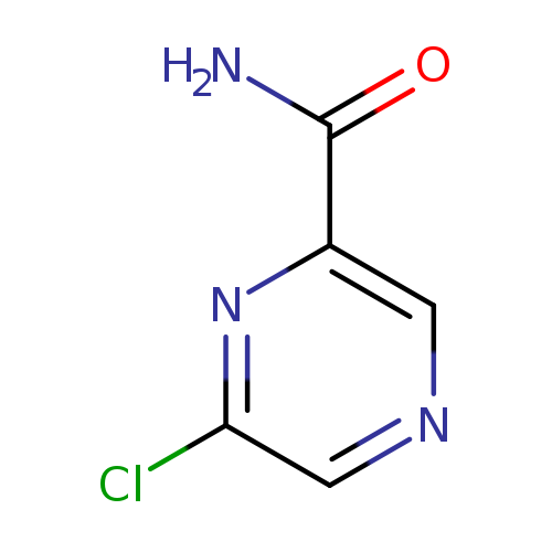 NC(=O)c1cncc(n1)Cl