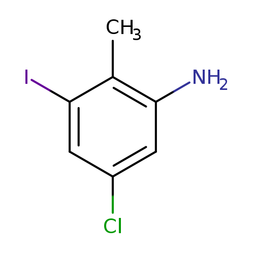 Clc1cc(N)c(c(c1)I)C