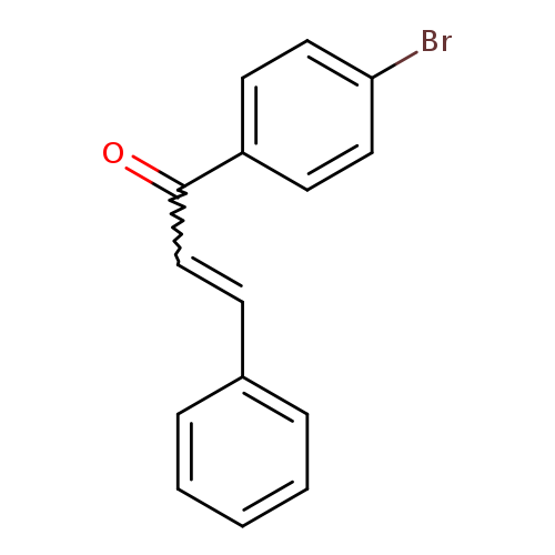 Brc1ccc(cc1)C(=O)C=Cc1ccccc1