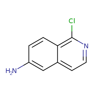 Nc1ccc2c(c1)ccnc2Cl