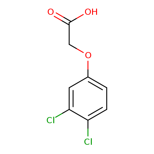 OC(=O)COc1ccc(c(c1)Cl)Cl