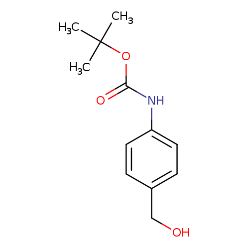 OCc1ccc(cc1)NC(=O)OC(C)(C)C