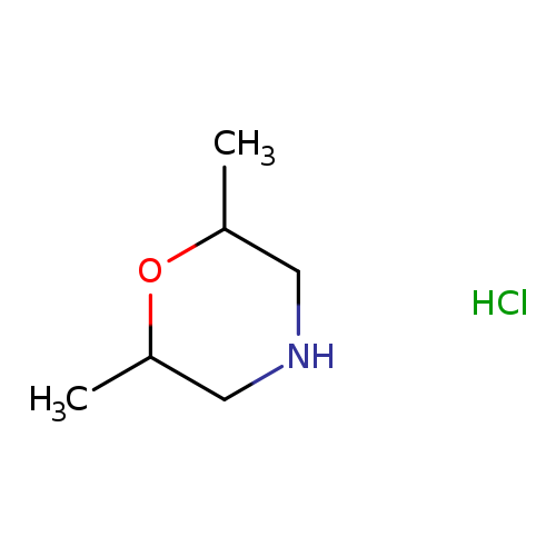CC1CNCC(O1)C.Cl