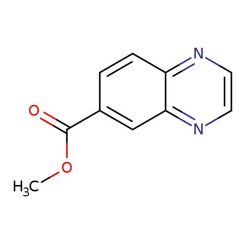 COC(=O)c1ccc2c(c1)nccn2