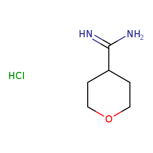 NC(=N)C1CCOCC1.Cl