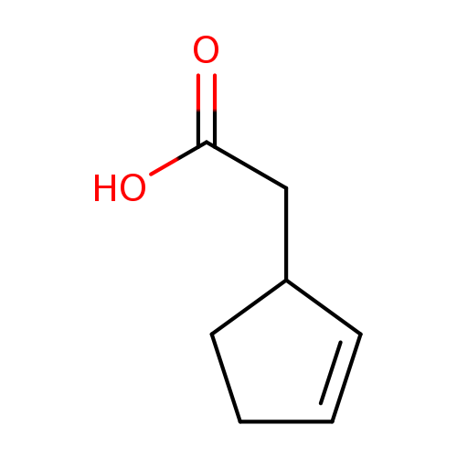 OC(=O)CC1CCC=C1