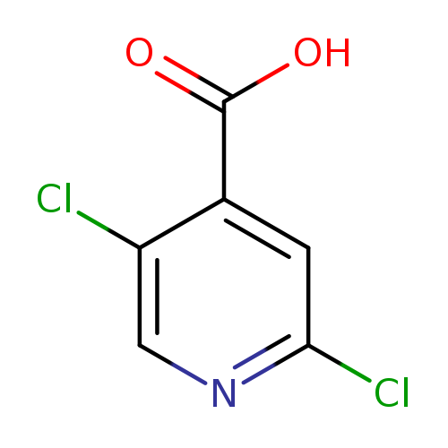 Clc1ncc(c(c1)C(=O)O)Cl