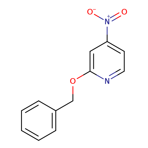 [O-][N+](=O)c1ccnc(c1)OCc1ccccc1
