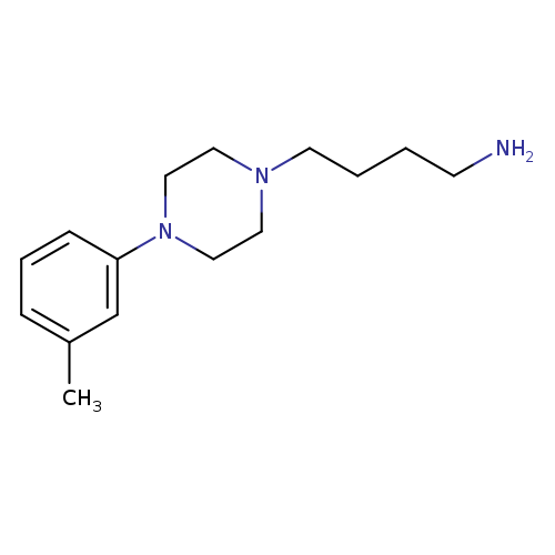 NCCCCN1CCN(CC1)c1cccc(c1)C