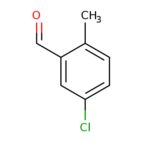 O=Cc1cc(Cl)ccc1C