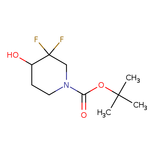 O=C(N1CCC(C(C1)(F)F)O)OC(C)(C)C