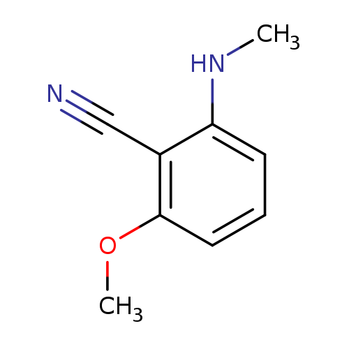 CNc1cccc(c1C#N)OC