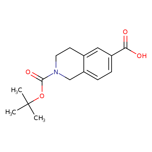 O=C(N1CCc2c(C1)ccc(c2)C(=O)O)OC(C)(C)C