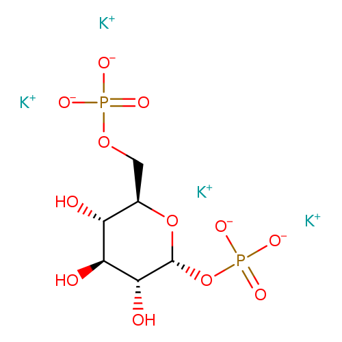 O[C@@H]1[C@@H](COP(=O)([O-])[O-])O[C@@H]([C@@H]([C@H]1O)O)OP(=O)([O-])[O-].[K+].[K+].[K+].[K+]