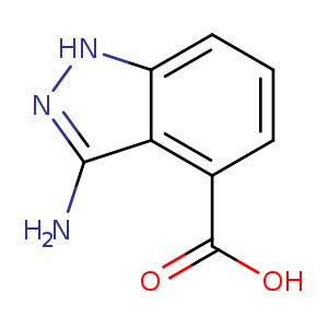 OC(=O)c1cccc2c1c(N)n[nH]2