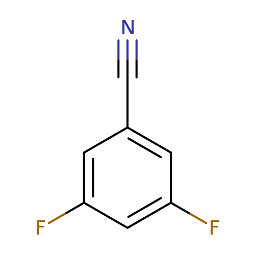 N#Cc1cc(F)cc(c1)F