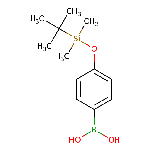 OB(c1ccc(cc1)O[Si](C(C)(C)C)(C)C)O